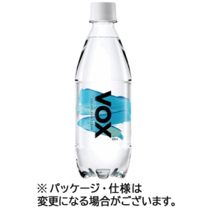 ヴォックス　強炭酸水　ストレート　５００ｍｌ　ペットボトル　１セット（７２本：２４本×３ケース）1