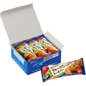 江崎グリコ　毎日果実　フルーツたっぷりのケーキバー　１セット（１０８本：９本×１２箱）