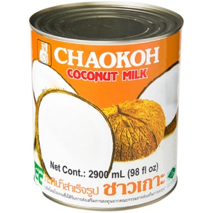 アライドコーポレーション　チャオコー　ココナッツミルク　１号缶　２９００ｍｌ　１ケース（６缶）1