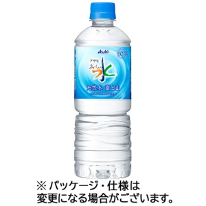 アサヒ飲料　おいしい水　天然水　富士山　６００ｍｌ　ペットボトル　１ケース（２４本）1