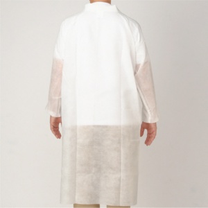 川西工業　不織布使いきり白衣　ＬＬサイズ　＃７０２８－ＬＬ　１セット（１０着）5