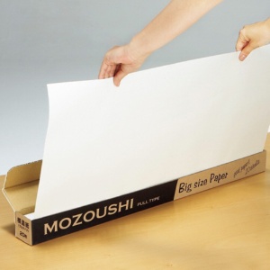 ＴＡＮＯＳＥＥ　模造紙（プルタイプ）　本体　７８８×１０８５ｍｍ　無地　再生ホワイト　１ケース（２０枚）3