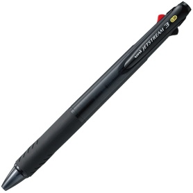 三菱鉛筆　ジェットストリーム　３色ボールペン　０．３８ｍｍ　（軸色：透明ブラック）　ＳＸＥ３４００３８Ｔ．２４　１本