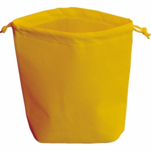 ＴＲＵＳＣＯ　不織布巾着袋　Ａ４サイズ　マチあり　オレンジ　ＨＳＡ４－１０－ＯＲ　１袋（１０枚）1