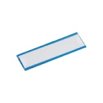 ＴＲＵＳＣＯ　マグネット式見出しプレート　幅８０×長さ２５ｍｍ　青　ＭＧＰ－２５Ｘ８０－Ｂ　１パック（１０枚）