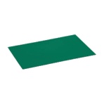 ＴＲＵＳＣＯ　ワゴン用マット　平板　６００ｍｍ×４００ｍｍ用　グリーン　ＷＭ－６４Ｈ－ＧＮ　１枚