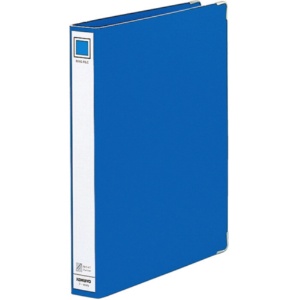 コクヨ　リングファイル　色厚板表紙　Ａ４タテ　４穴　２００枚収容　背幅４４ｍｍ　青　フ－４８４ＮＢ　１セット（１０冊）1
