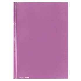 コクヨ　レールクリヤーホルダー（カラーズ）　ＰＥＴ　Ａ４タテ　２０枚収容　紫　フ－ＴＰＣ７６０Ｖ　１セット（５冊）