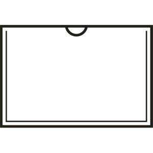 ＴＡＮＯＳＥＥ　ソフトカードケース　Ａ３　透明　再生オレフィン製　１セット（２０枚）3