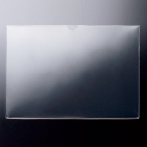 ＴＡＮＯＳＥＥ　ソフトカードケース　Ａ５　透明　再生オレフィン製　１セット（１００枚）2