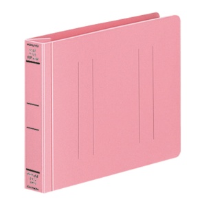 コクヨ　フラットファイル（ＰＰワイド）　Ｂ６ヨコ　２５０枚収容　背幅３０ｍｍ　ピンク　フ－ＨＷ１８ＮＰ　１セット（１０冊）1