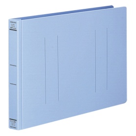 コクヨ　フラットファイル（ＰＰワイド）　Ａ４ヨコ　２５０枚収容　背幅３０ｍｍ　青　フ－ＨＷ１５ＮＢ　１セット（１０冊）