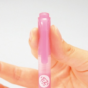ＴＡＮＯＳＥＥ　キャップが外しやすい蛍光ペン　ツイン　ピンク　１セット（１０本）2