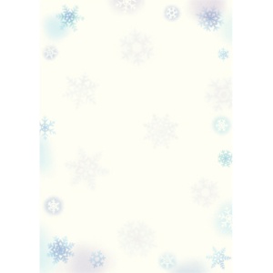 ササガワ　ＯＡ対応和柄用紙　和ごころ　Ａ４判　雪の結晶　４－１０１１　１セット（５０枚：１０枚×５冊）2