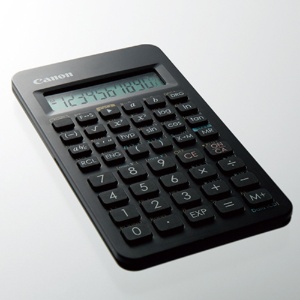 キヤノン　関数電卓　Ｆ－６０５Ｇ　仮数１０桁、指数２桁　関数機能（１５４種類）、ハードカバー付　０８９１Ｃ００３　１セット（１０台）3