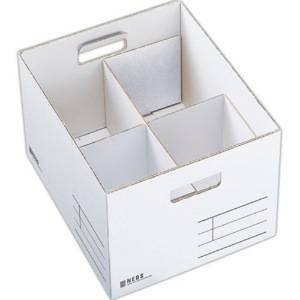 コクヨ　収納ボックス（ＮＥＯＳ）　Ｌサイズ　フタ付き　ブラック　Ａ４－ＮＥＬＢ－Ｄ　１セット（１０個）2