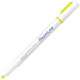 ゼブラ　蛍光ペン　ジャストフィット　モジニライン　黄　ＷＫＳ２２－Ｙ　１セット（１０本）