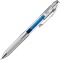 ぺんてる　ゲルインクボールペン　ノック式　エナージェル　インフリー　０．５ｍｍ　ブルー　（軸色：クリア）　ＢＬＮ７５ＴＬ－Ｃ　１セット（１０本）