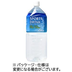 富永貿易　神戸ビバレッジ　スポーツドリンク　２Ｌ　ペットボトル　１ケース（６本）1