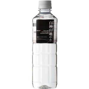 白神山美水舘　白神山地の水（黒ラベル）　５００ｍｌ　ペットボトル　１ケース（２４本）1