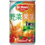 キッコーマン　デルモンテ　野菜果実　１６０ｇ　缶　１ケース（２０本）