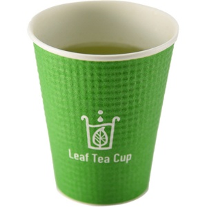吉村　Ｌｅａｆ　Ｔｅａ　Ｃｕｐ（フタつき）　緑茶　１セット（１５個：５個×３パック）4