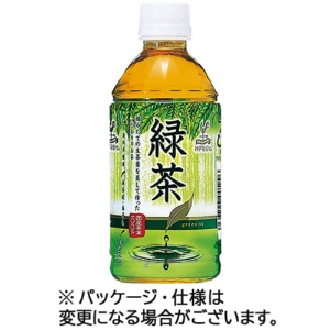 富永貿易　神戸居留地　緑茶　３５０ｍｌ　ペットボトル　１セット（７２本：２４本×３ケース）1