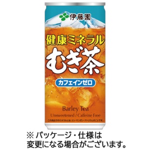 伊藤園　健康ミネラルむぎ茶　１９０ｇ　缶　１ケース（３０本）1