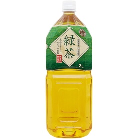 富永貿易　神戸茶房　緑茶　２Ｌ　ペットボトル　１セット（１８本：６本×３ケース）