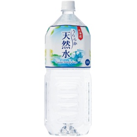 富永貿易　神戸居留地　北海道　うららか天然水　２Ｌ　ペットボトル　１セット（１２本：６本×２ケース）