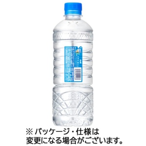 アサヒ飲料　おいしい水　天然水　シンプルｅｃｏラベル　５８５ｍｌ　ペットボトル　１ケース（２４本）1