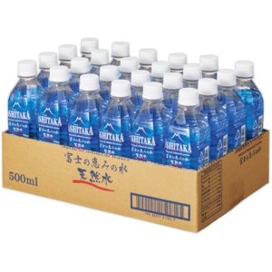 旭産業　ＡＳＨＩＴＡＫＡ天然水　５００ｍｌ　ペットボトル　１ケース（２４本）2