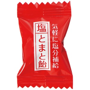 加藤製菓　塩とまと飴　５８ｇ／パック　１セット（１０パック）2