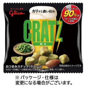 江崎グリコ　クラッツミニタイプ　枝豆　１４ｇ　１セット（２０袋）