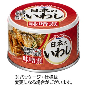 宝幸　日本のいわし　味噌煮　１４０ｇ　１セット（２４缶）1
