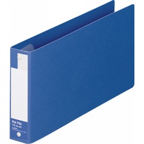 ライオン事務器　ペットファイル　統一伝票用　２穴　１８０枚収容　背幅３５ｍｍ　青　Ｎｏ.６０－ＴＤ　１冊1