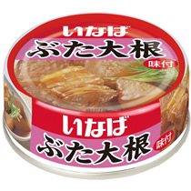 いなば食品 ぶた大根 80g 1缶