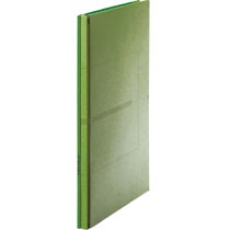 プラス　背幅伸縮フラット　セノバスＥＸ　樹脂とじ具　Ａ４タテ　背幅１８～１１８ｍｍ　グリーン　ＦＬ－０２１ＳＬ　１冊