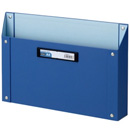 TANOSEE マグネットボックス(貼り表紙) A4サイズ 青 1個