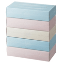 スバル紙販売 ティッシュペーパー Pastel 150組/箱 1パック(5箱)