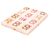 丸眞 ポルッカパターン ひざ掛け 70×100cm プレッツェル