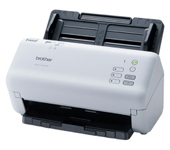 ブラザー JUSTIO ドキュメントスキャナー A3(半折り対応) 600dpi ADS-4300N 1台