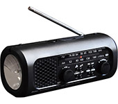 ドリテック さすだけ充電ラジオライト2 ブラック PR-322BK 1台