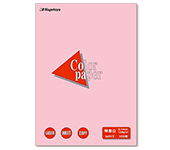 長門屋商店 Color Paper A4 特厚口 桃 ナ-3421V 1冊(100枚)