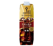 キーコーヒー KEY DOORS+ リキッドコーヒー 無糖 1L 1ケース(6本)