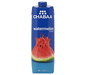 ハルナプロデュース CHABAA 100%ジュース ウォーターメロン 1L 紙パック 1ケース(12本)