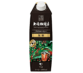 UCC 上島珈琲店 アイスコーヒー 無糖 1L 紙パック(口栓付) 1ケース(12本)