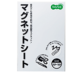 TANOSEE マグネットカラーシート ワイド 300×200×0.8mm 白 1枚
