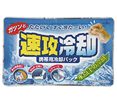 紀陽除虫菊 携帯用冷却パック 速攻冷却 1セット(10個)