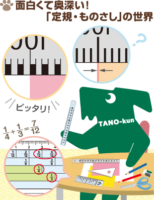 面白くて奥深い！「定規・ものさし」の世界